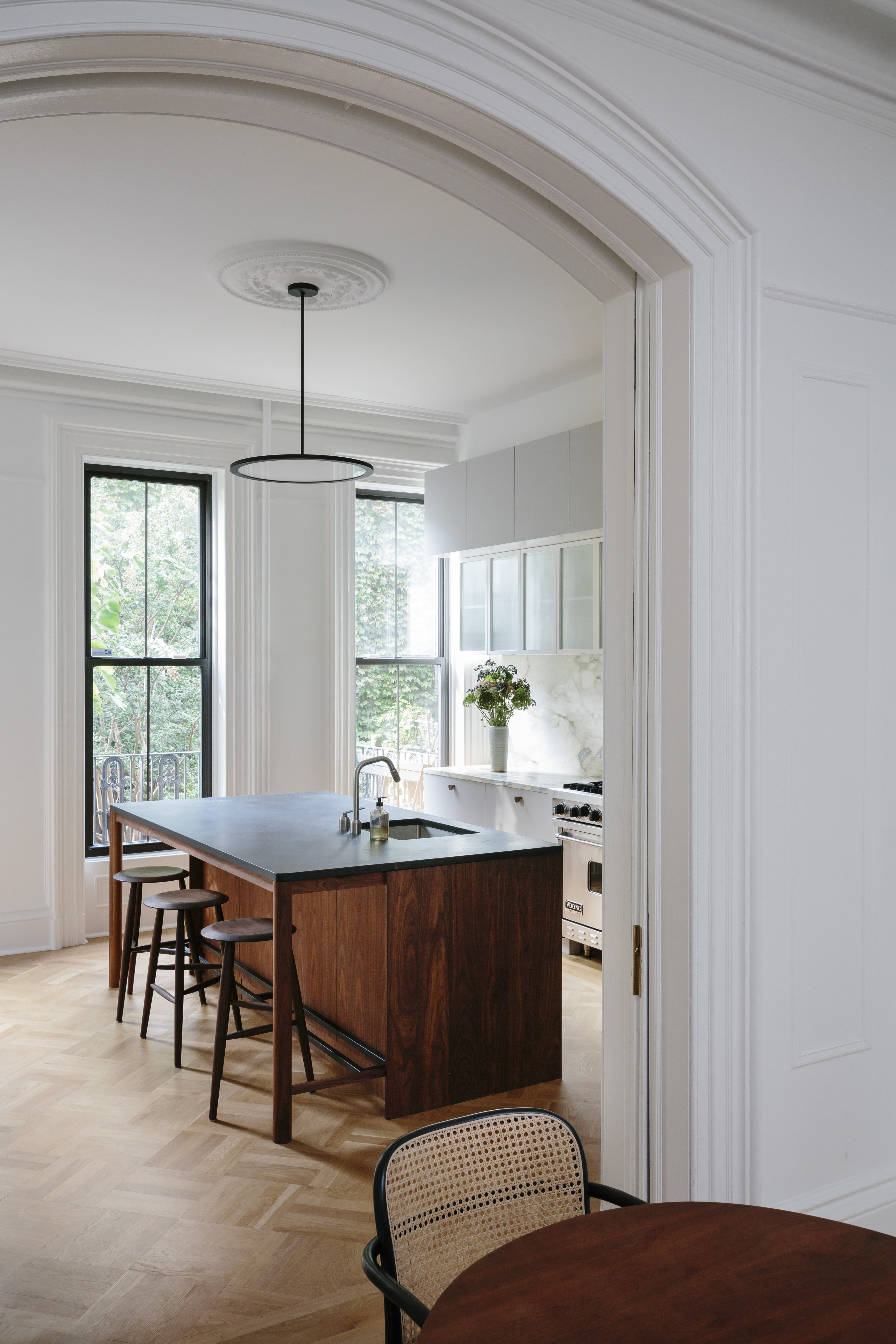 civilivn fort greene townhouse kitchen brian w ferry full
