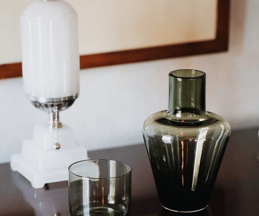 the maker hotel decanter set  